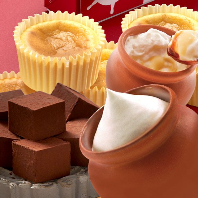 壷プリンとチーズケーキと生チョコのセット | 神戸フランツWEB本店