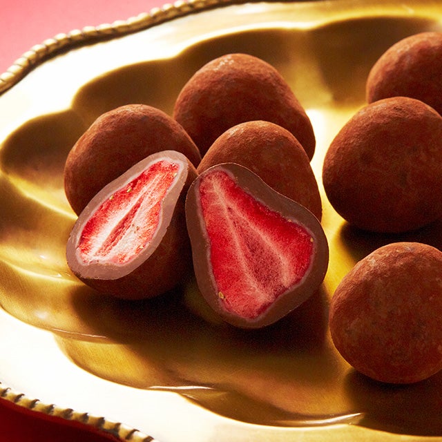 【母の日カード付き】神戸苺トリュフ(R)・カカオ