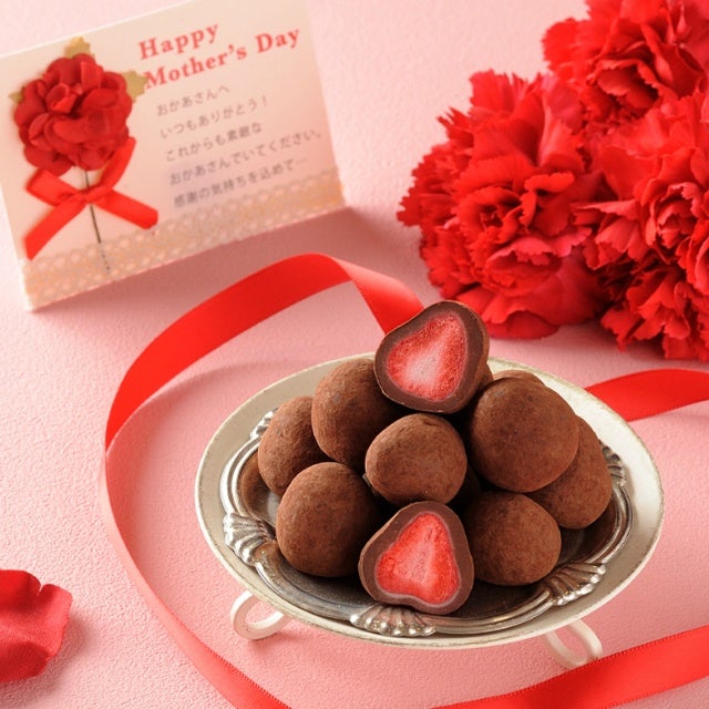 【母の日カード付き】神戸苺トリュフ(R)・カカオ
