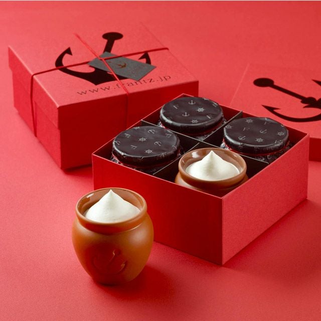 【母の日カード付き】神戸魔法の壷プリン(R) 4個入 